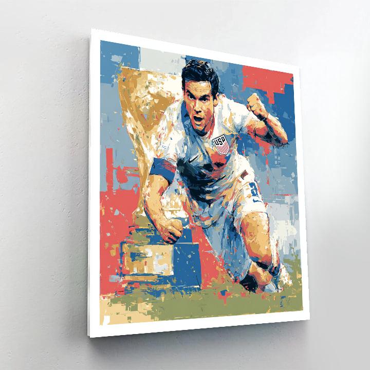 Pulisic Fifa 2026 Glow Painting by numbers kit