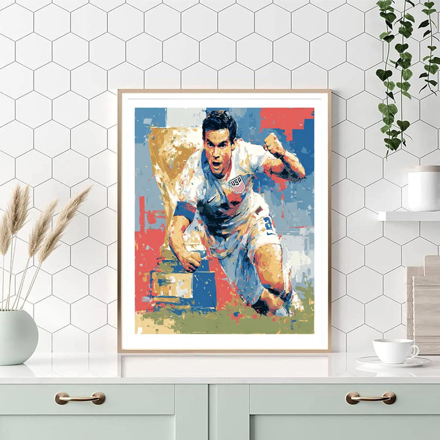 Pulisic Fifa 2026 Glow Painting by numbers kit