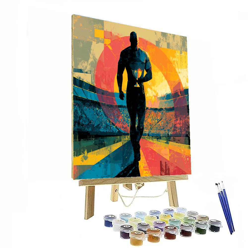 Iraq Fifa 2026 Flame Dusk paint by numbers