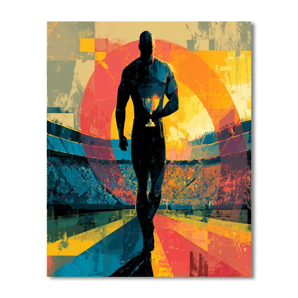 Iraq Fifa 2026 Flame Dusk paint by numbers