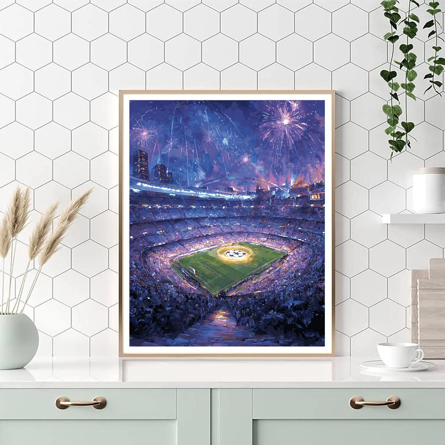 New York Fifa 2026 Final Night painting number kit