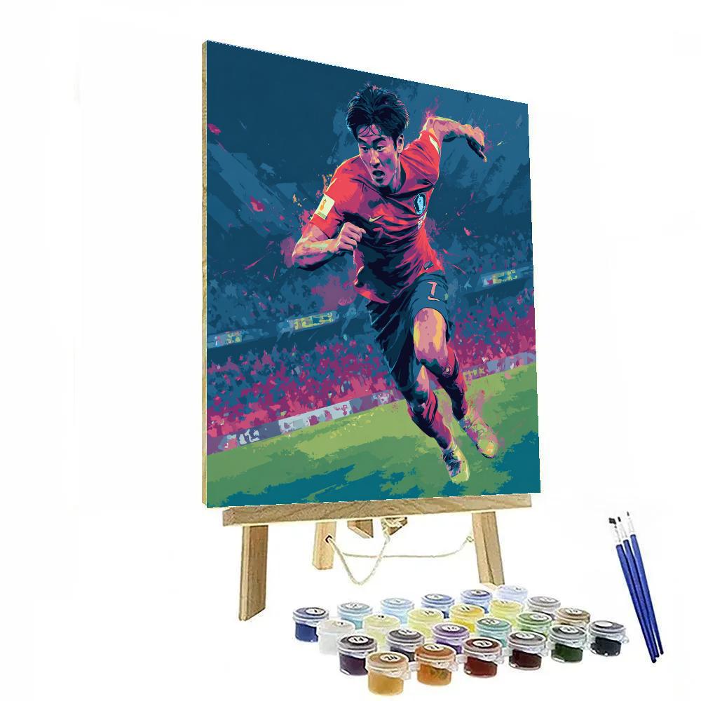 Son Fifa 2026 Dawn paint by number