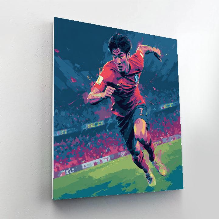 Son Fifa 2026 Dawn paint by number