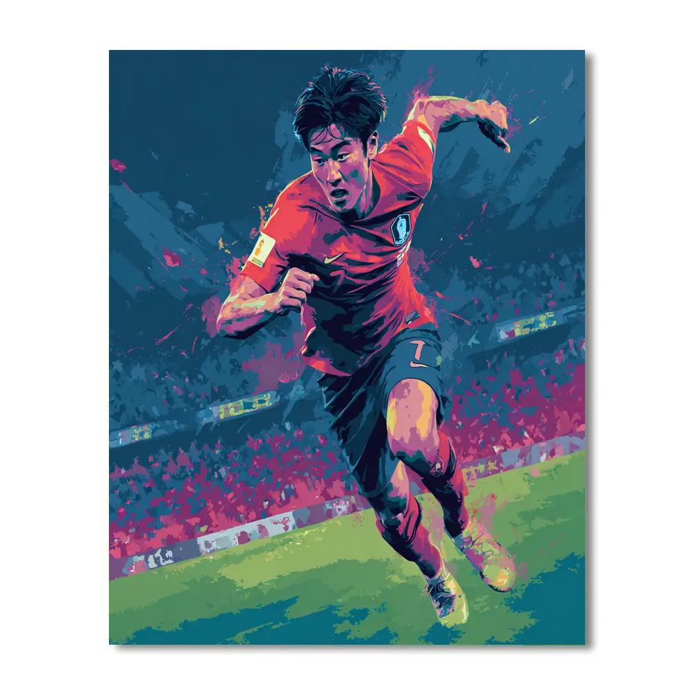 Son Fifa 2026 Dawn paint by number
