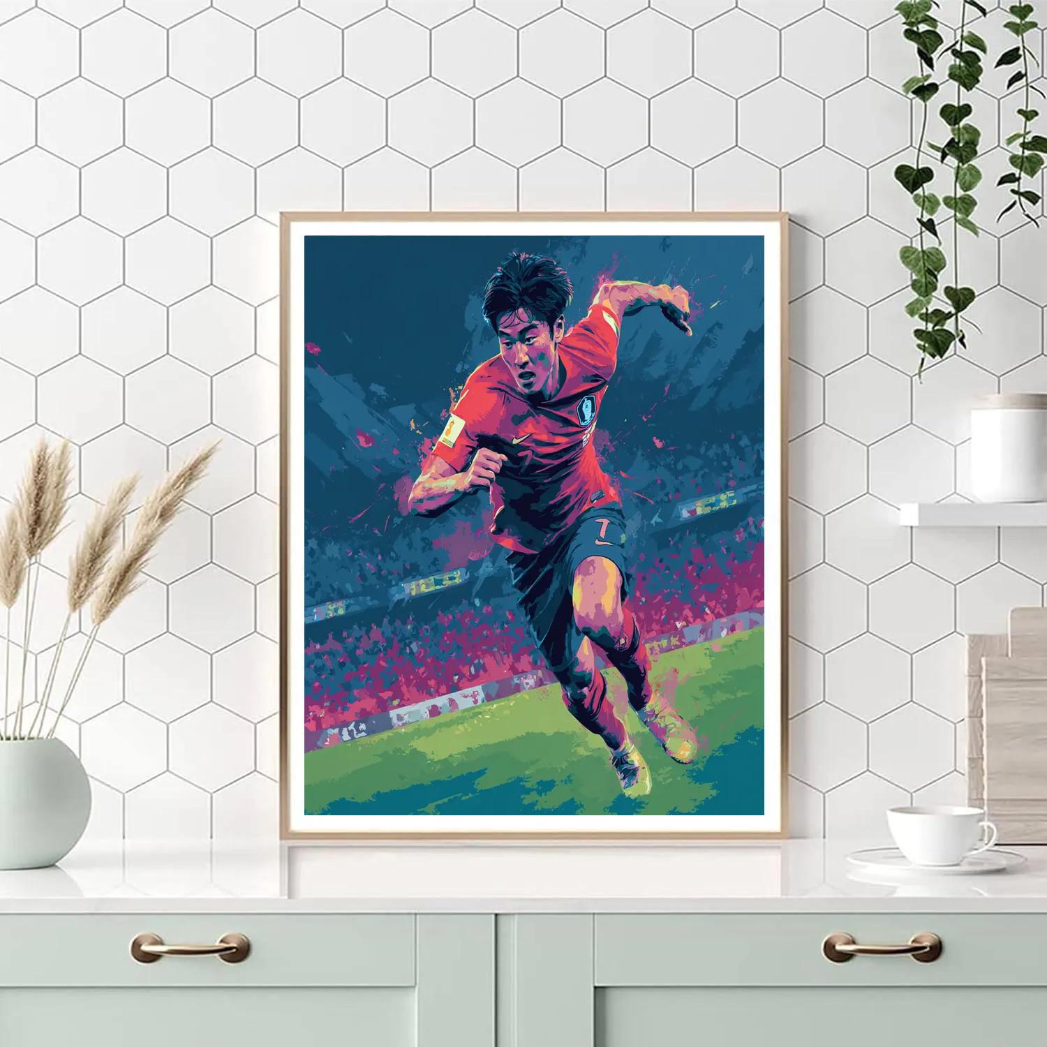 Son Fifa 2026 Dawn paint by number