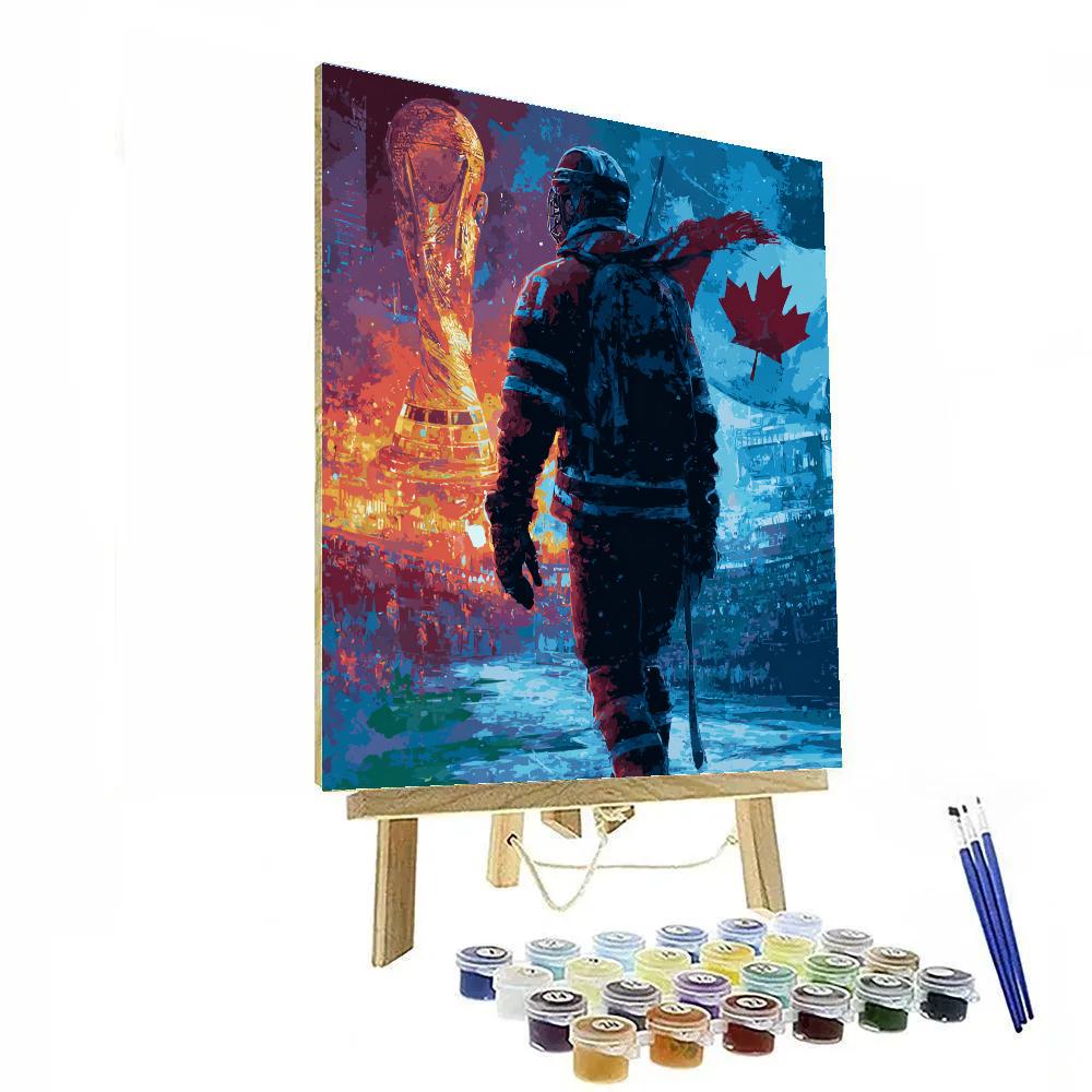 Canada Fifa 2026 Lights painting number kit