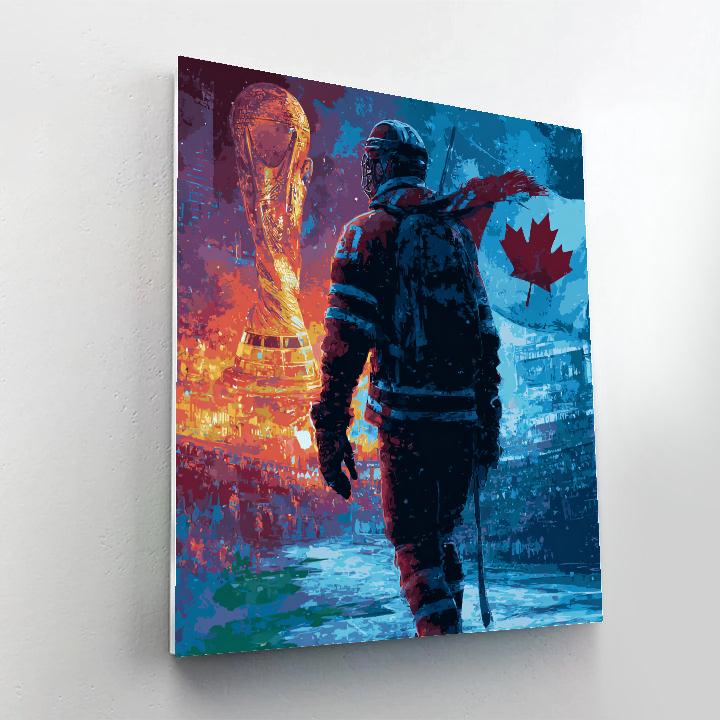 Canada Fifa 2026 Lights painting number kit