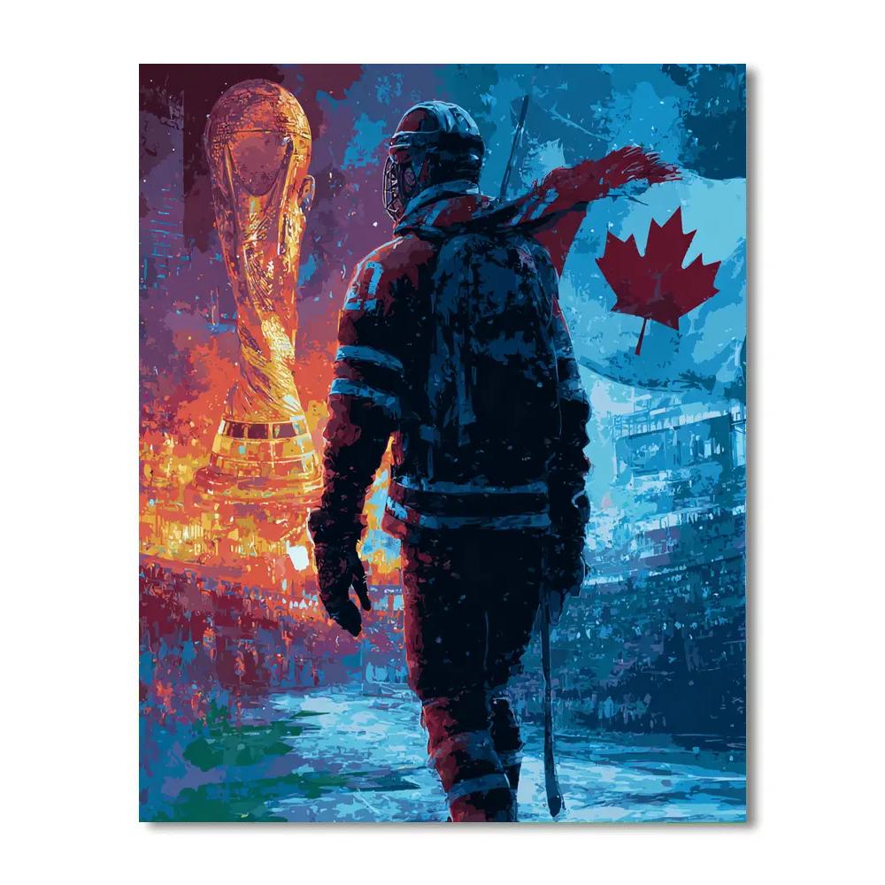Canada Fifa 2026 Lights painting number kit
