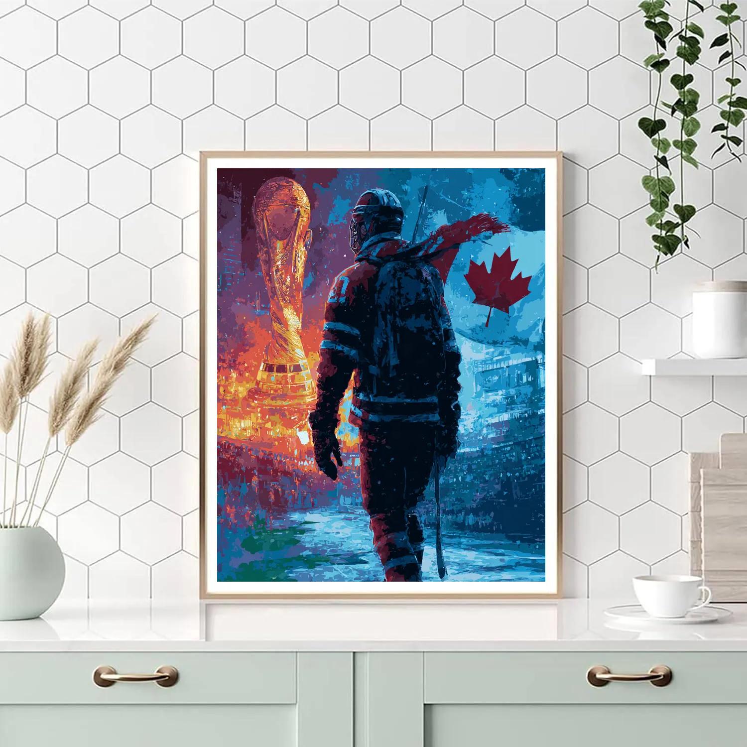 Canada Fifa 2026 Lights painting number kit