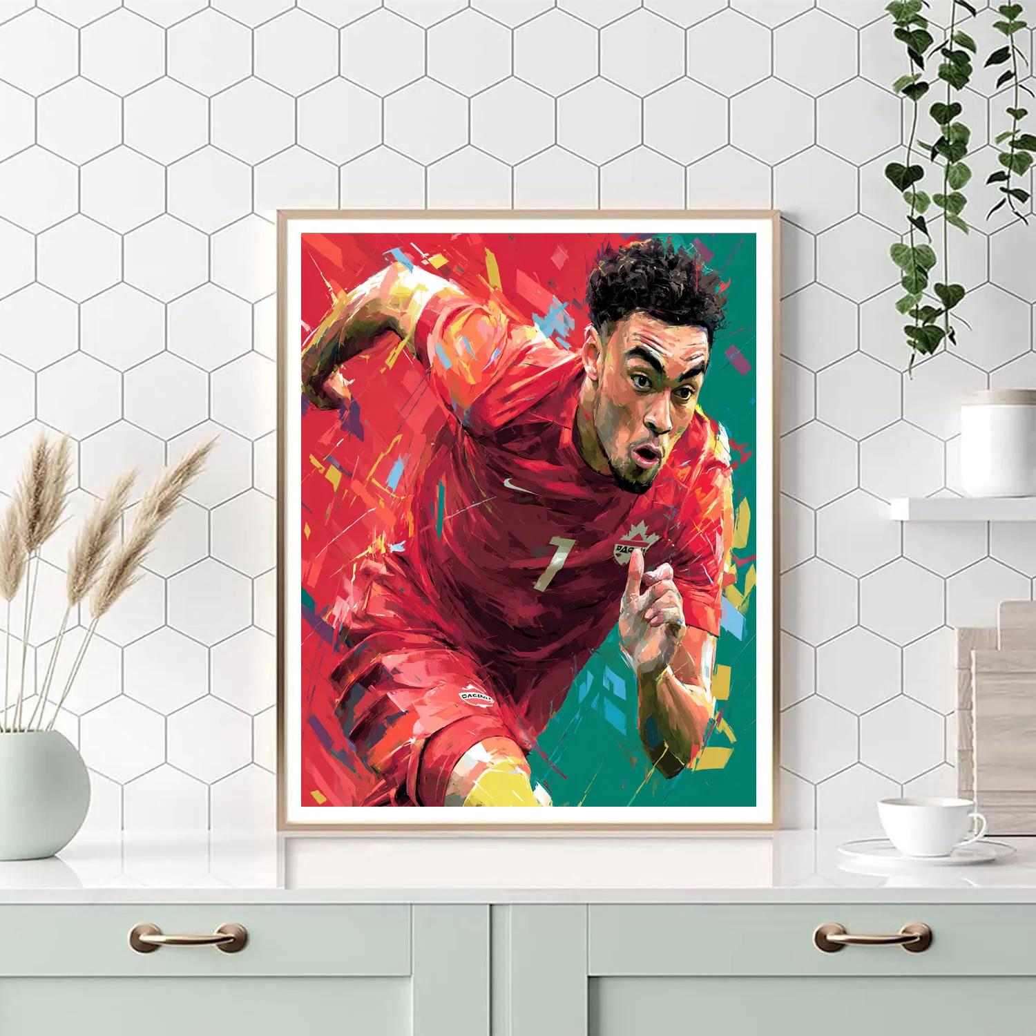 Davies Fifa 2026 Speed DIY paint by numbers
