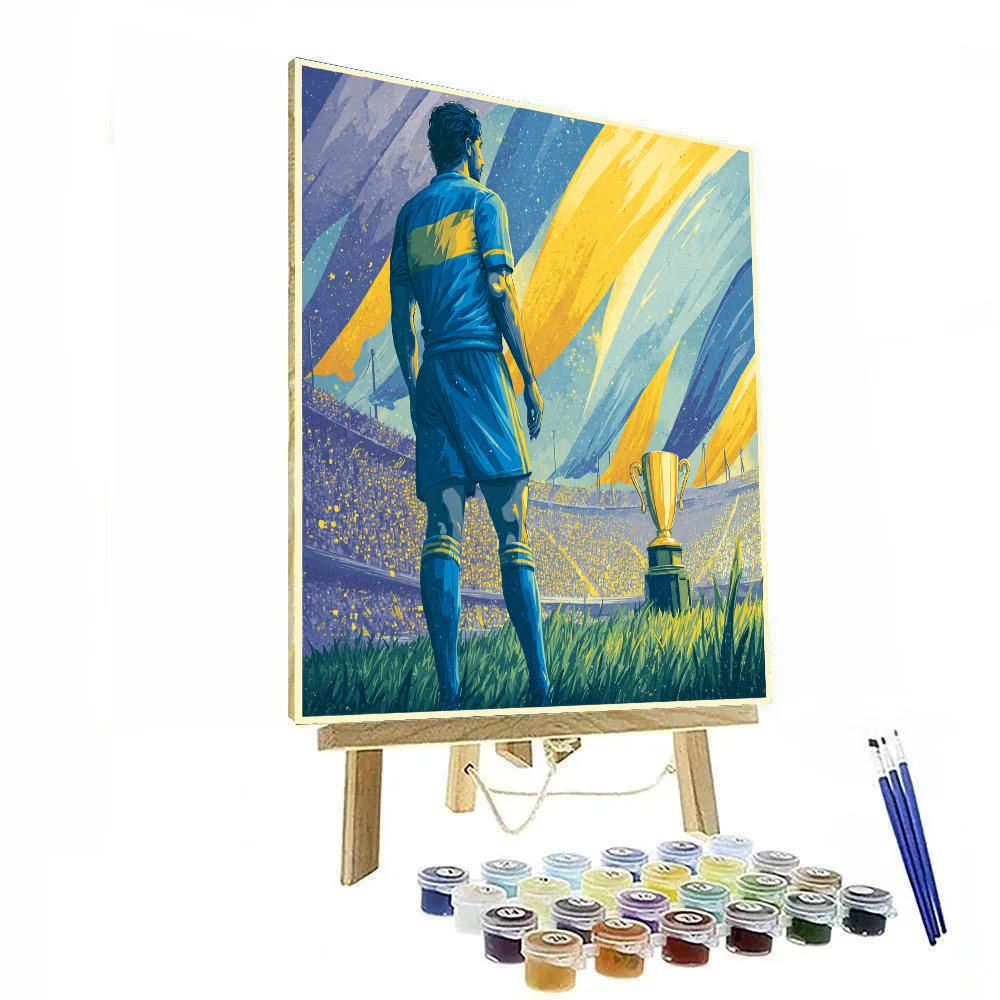 Curaçao Fifa 2026 Blue Paint by numbers kits