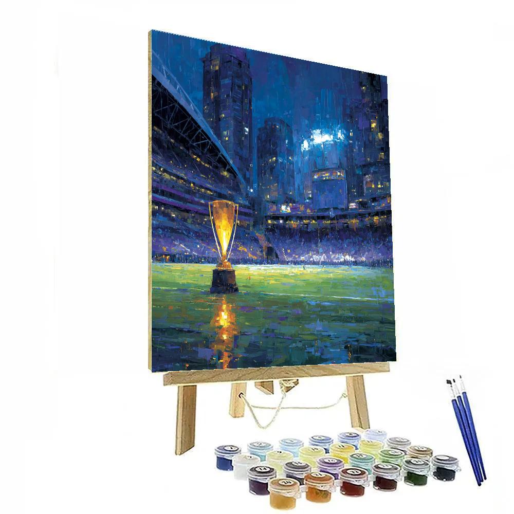 Seattle Fifa 2026 Rainlight painting number kit