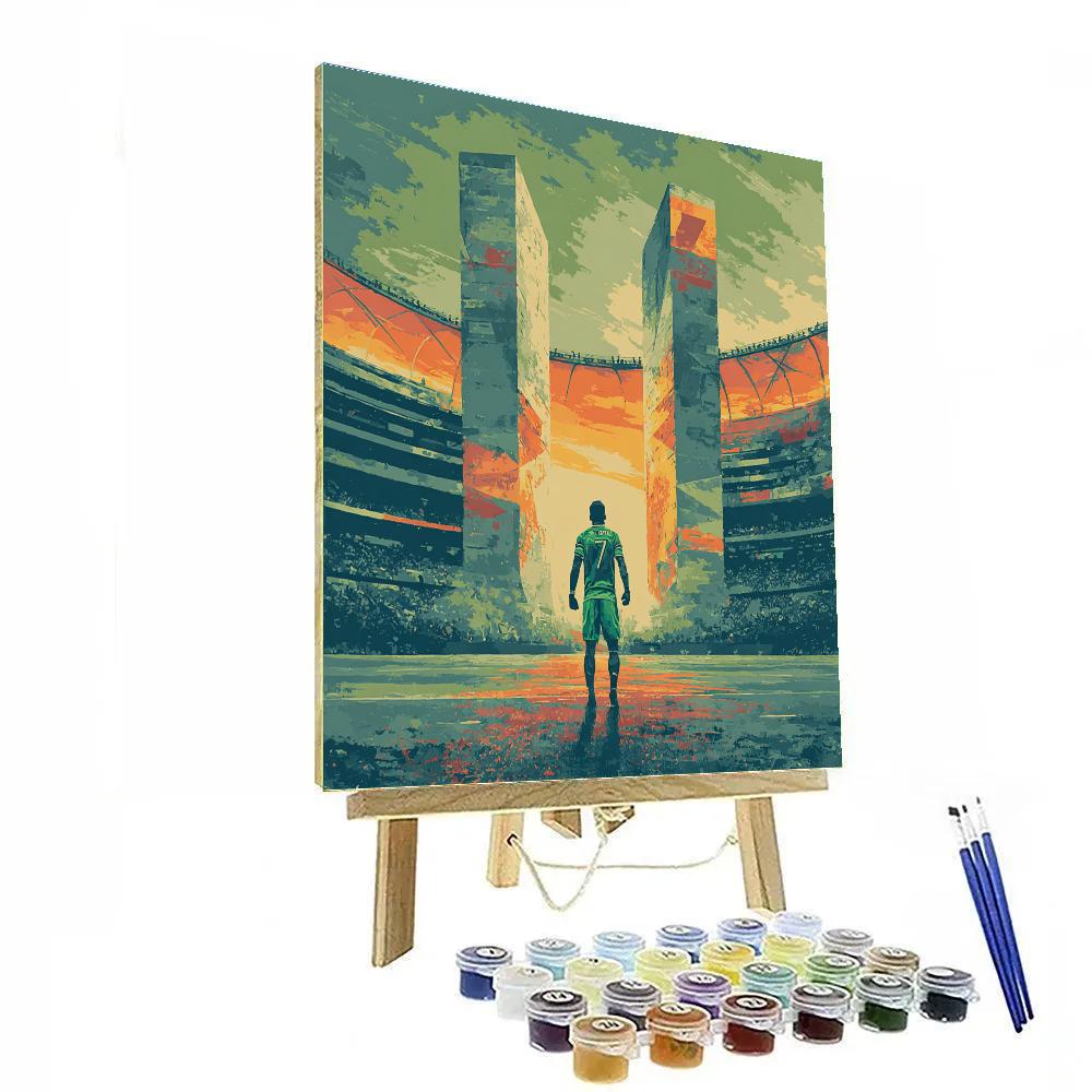Mexico City Fifa 2026 Opening Painting by numbers kit