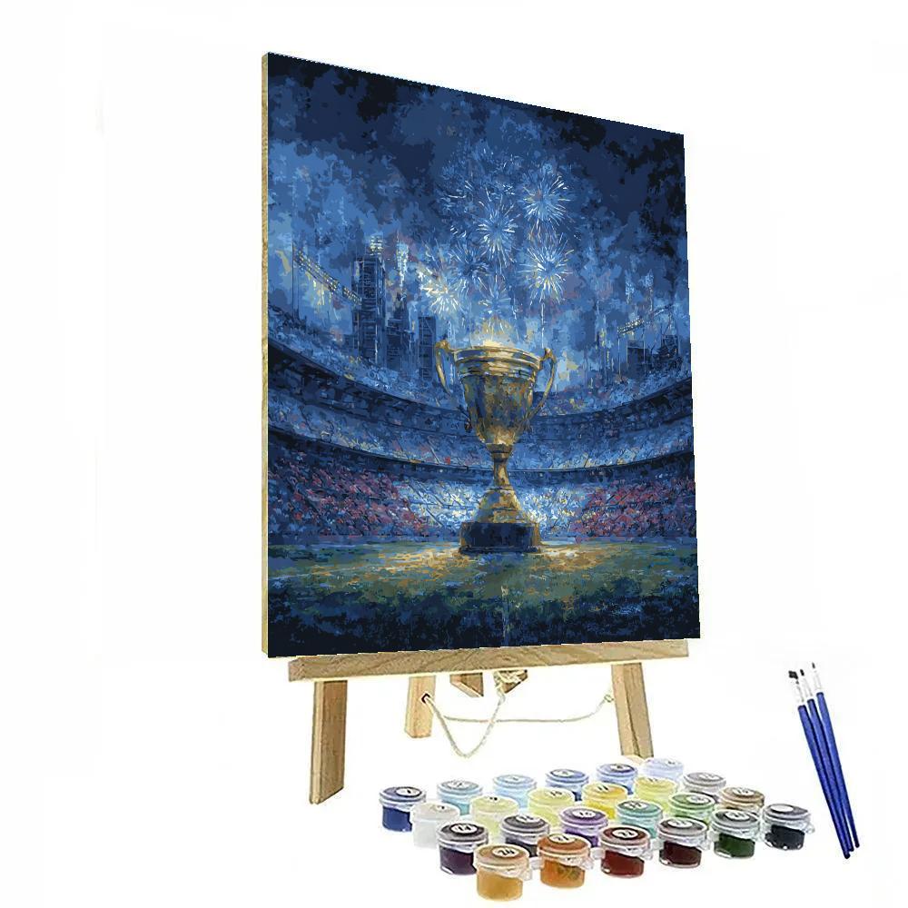 New York Fifa 2026 Final Night DIY paint by numbers