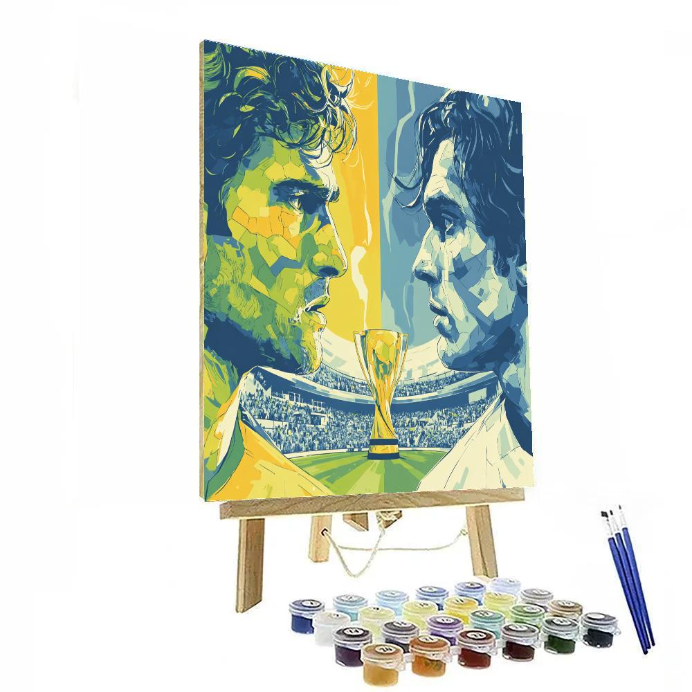 Fifa 2026 Brazil Vs Scotland Paint by numbers kits