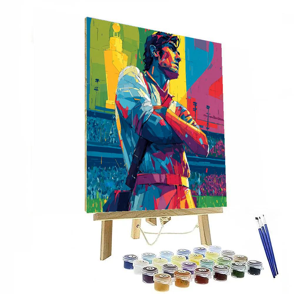 USA Fifa 2026 Glow Paint by numbers kits