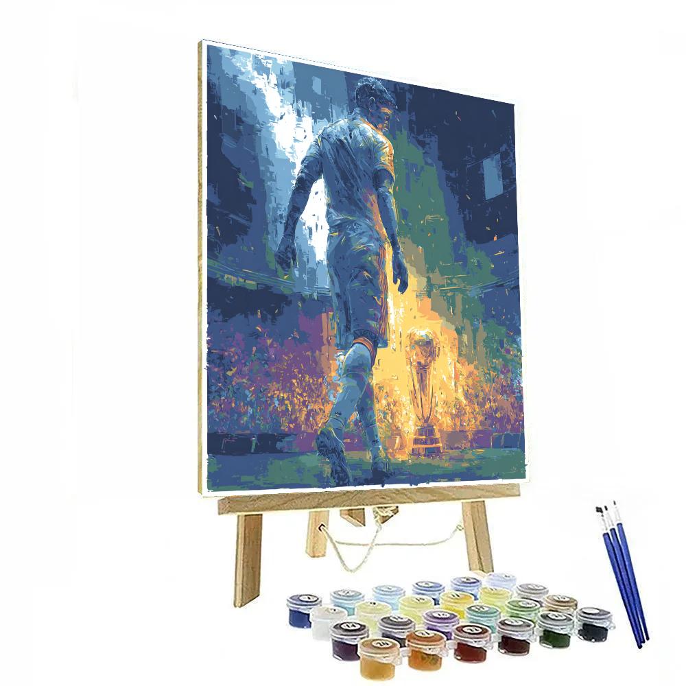 Haaland Fifa 2026 Ice Light painting number kit