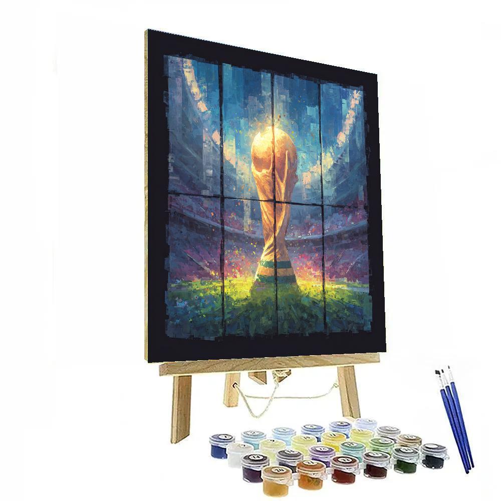 Fifa 2026 Group G Quadrants painting number kit