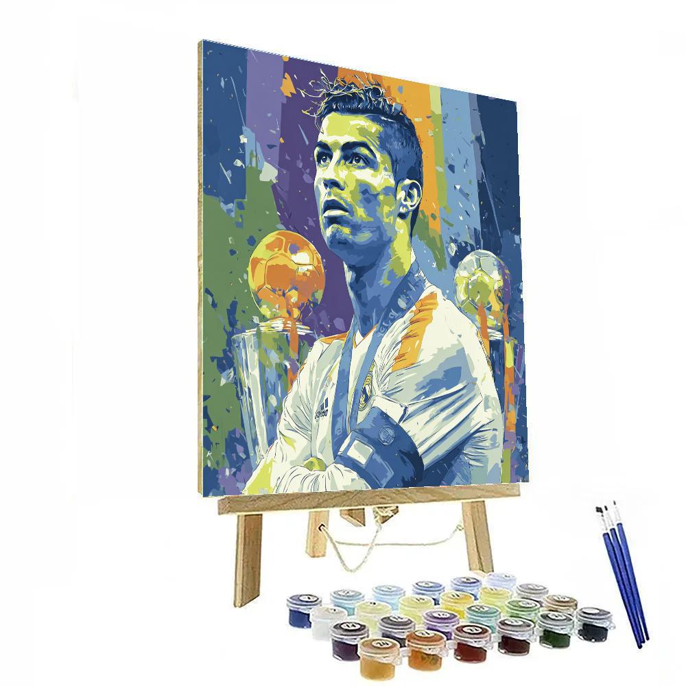 Salah Fifa 2026 Night Sparks Painting by numbers kit