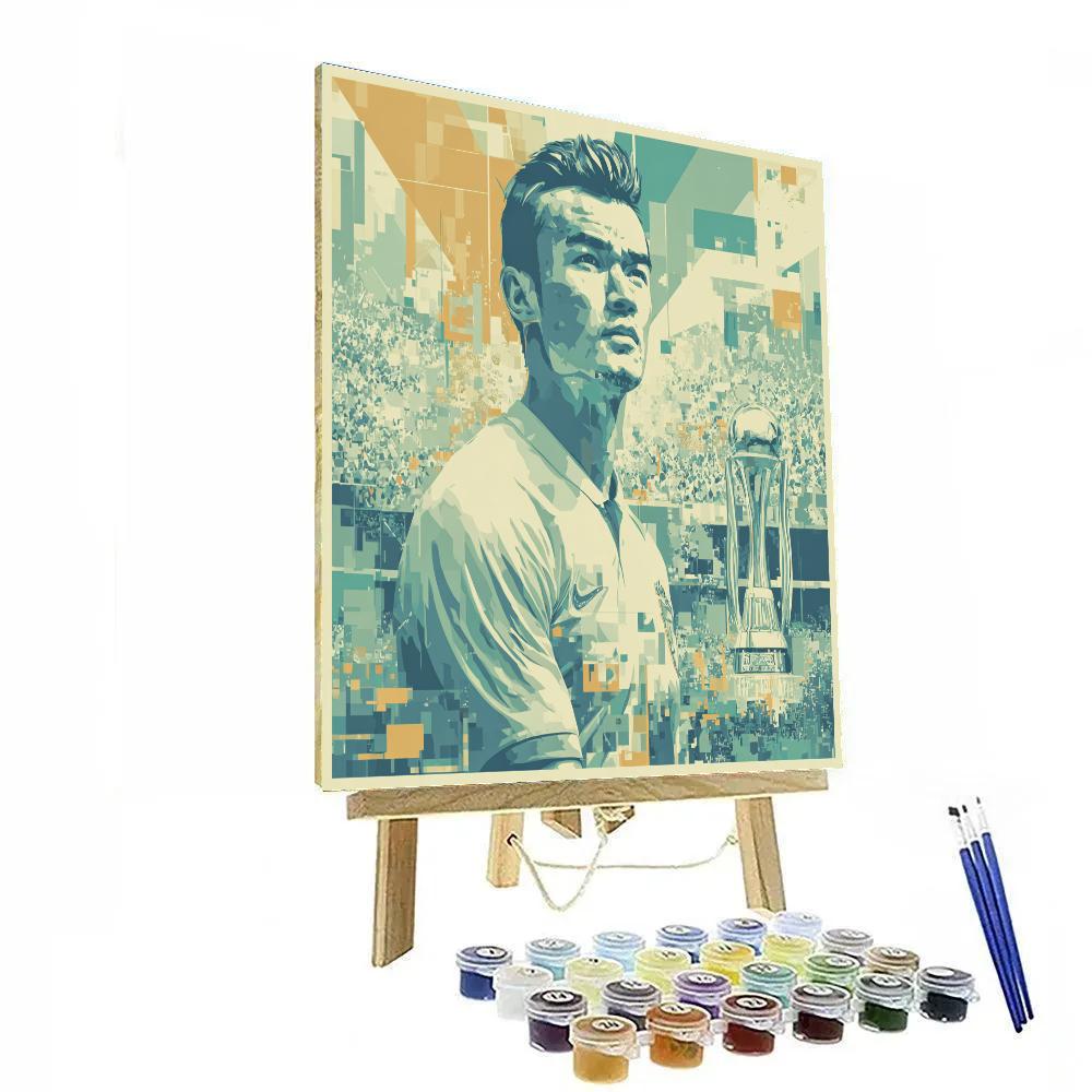 Uzbekistan Fifa 2026 Dawn Gate paint by number