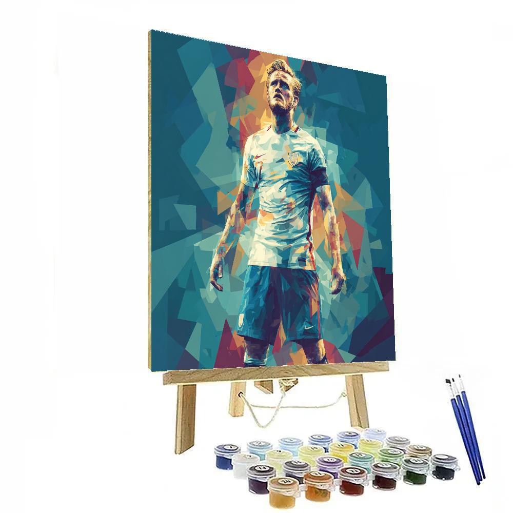 Haaland Fifa 2026 Ice Gold paint by number