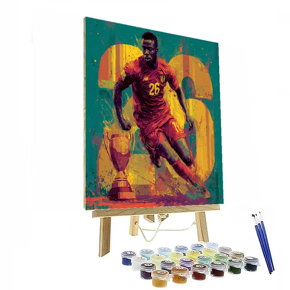 Ghana Fifa 2026 Pulse DIY paint by numbers