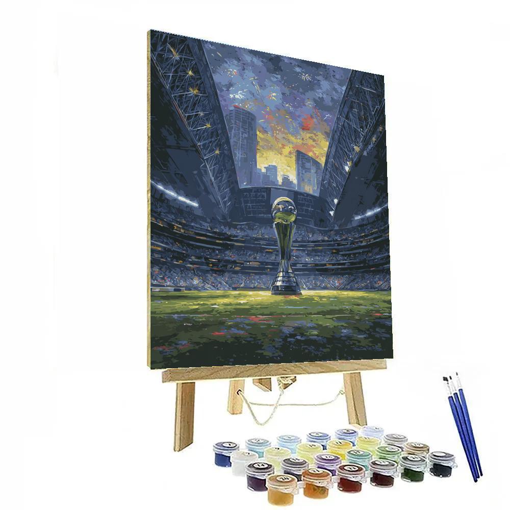 Dallas Fifa 2026 Sparks DIY paint by numbers