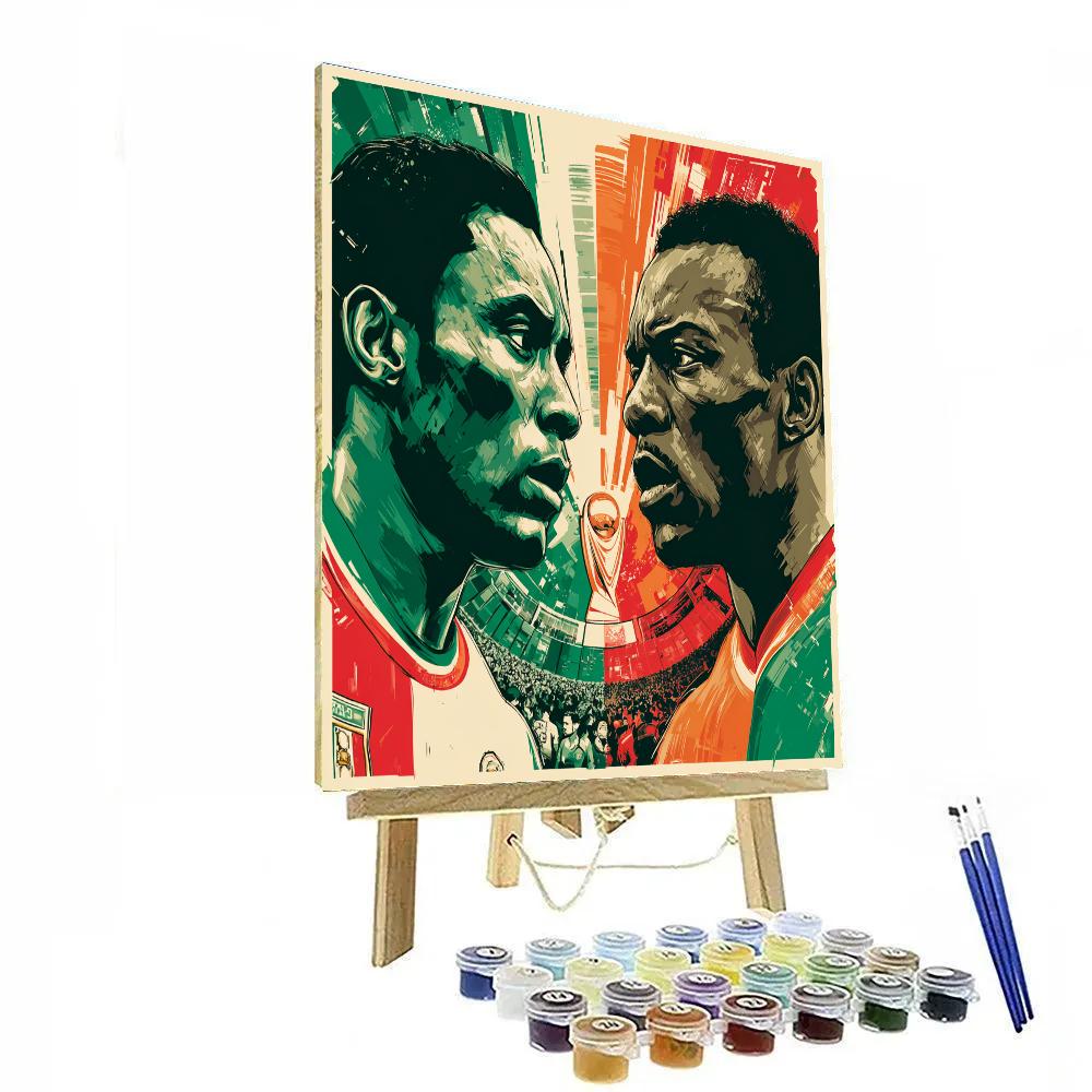 Fifa 2026 Mexico Vs South Africa Paint by numbers art