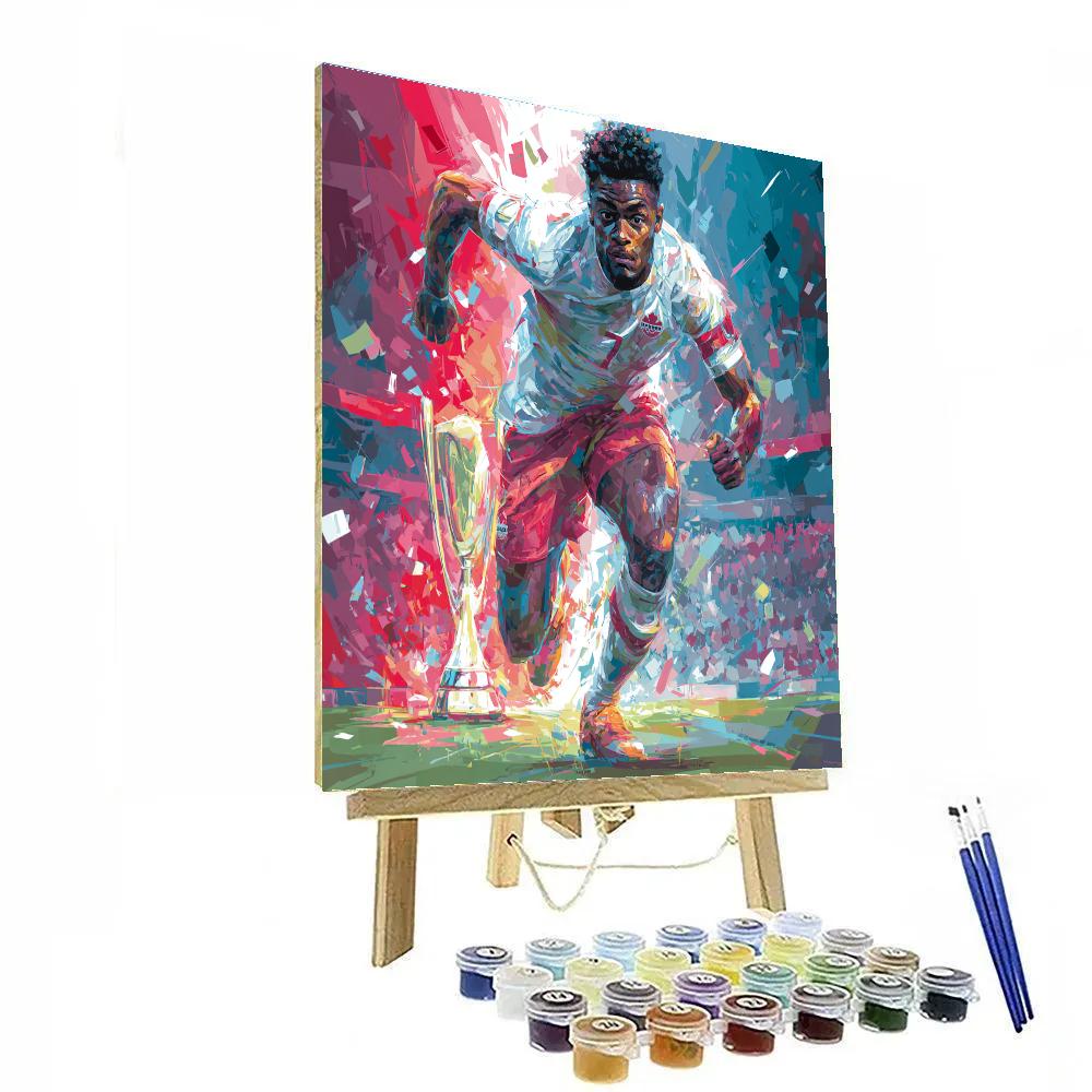 Fifa 2026 Alphonso Davies Speed Paint by numbers kits