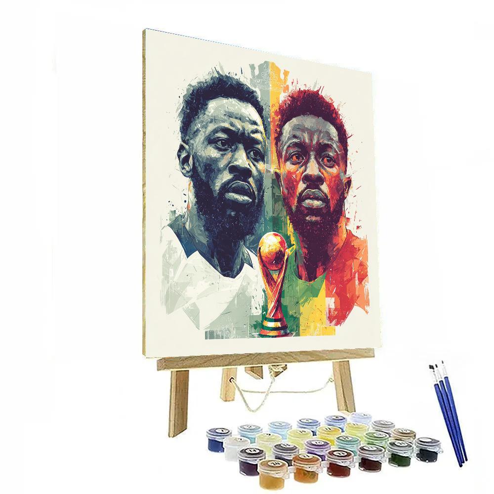 Fifa 2026 England Vs Ghana DIY paint by numbers