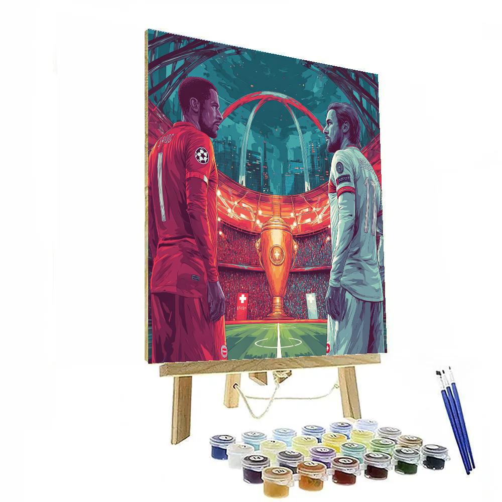 Fifa 2026 Canada Vs Switzerland paint by numbers