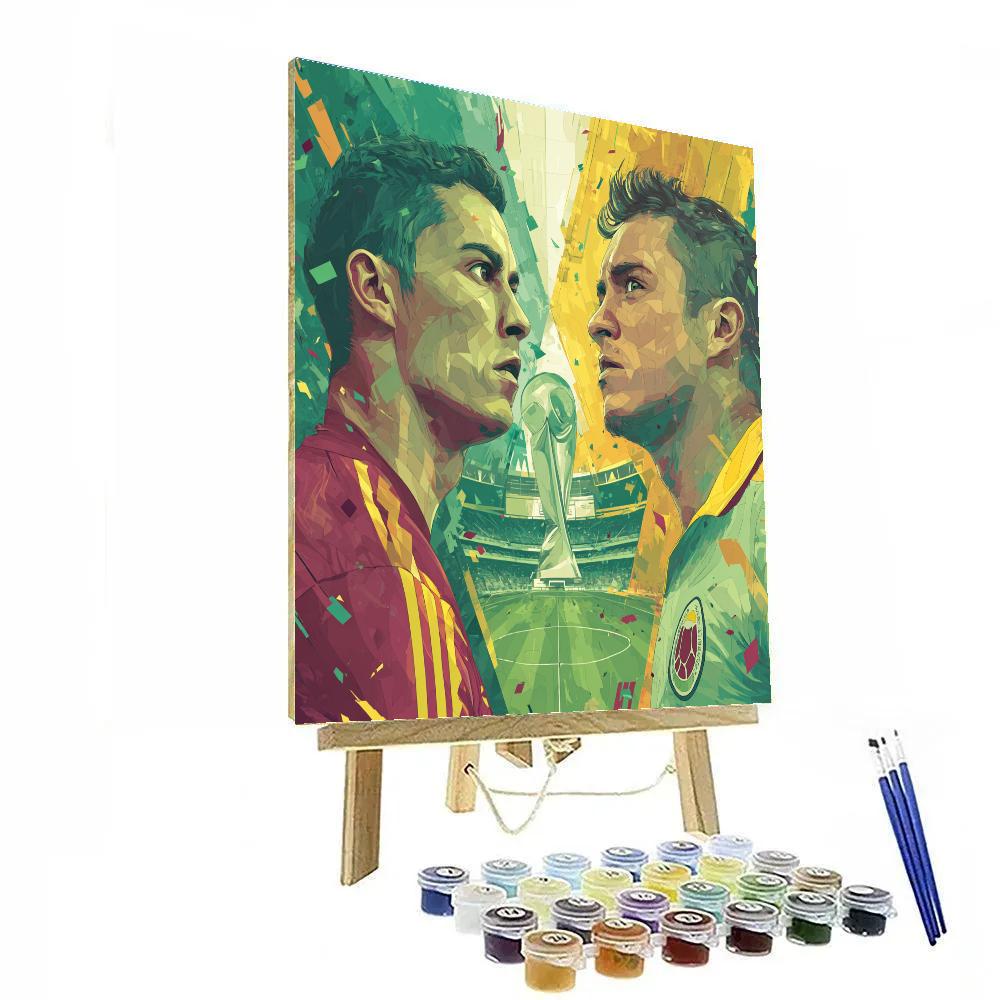 Fifa 2026 Portugal Vs Colombia painting number kit