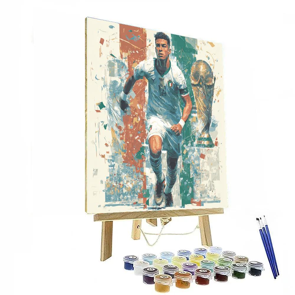 Hakimi Fifa 2026 Atlas Painting by numbers kit