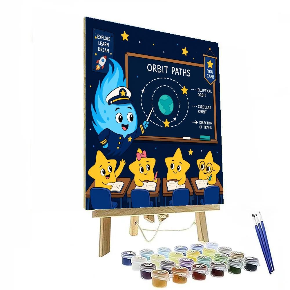 Comet Classroom Captain painting number kit