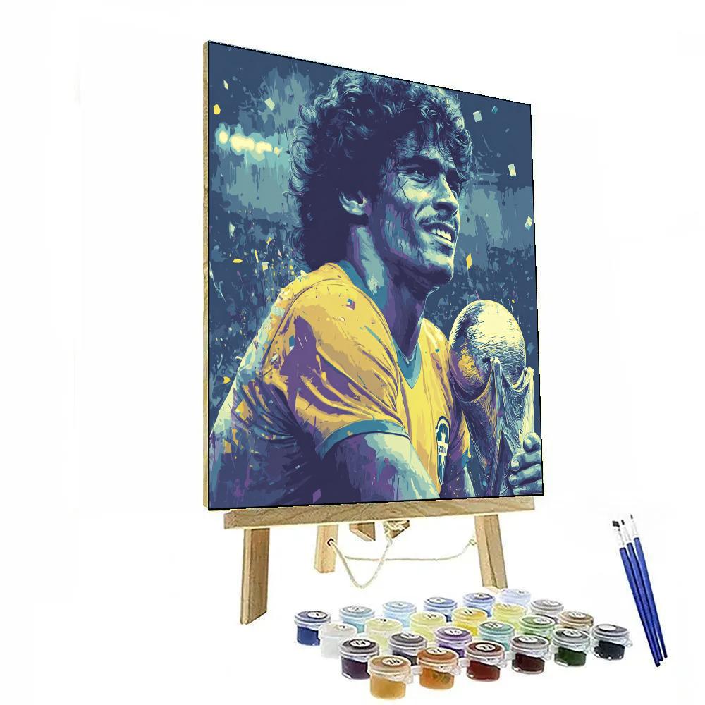 Ronaldinho Fifa 2026 Joy DIY paint by numbers