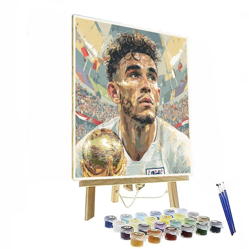 Bellingham Fifa 2026 Spotlight paint by numbers