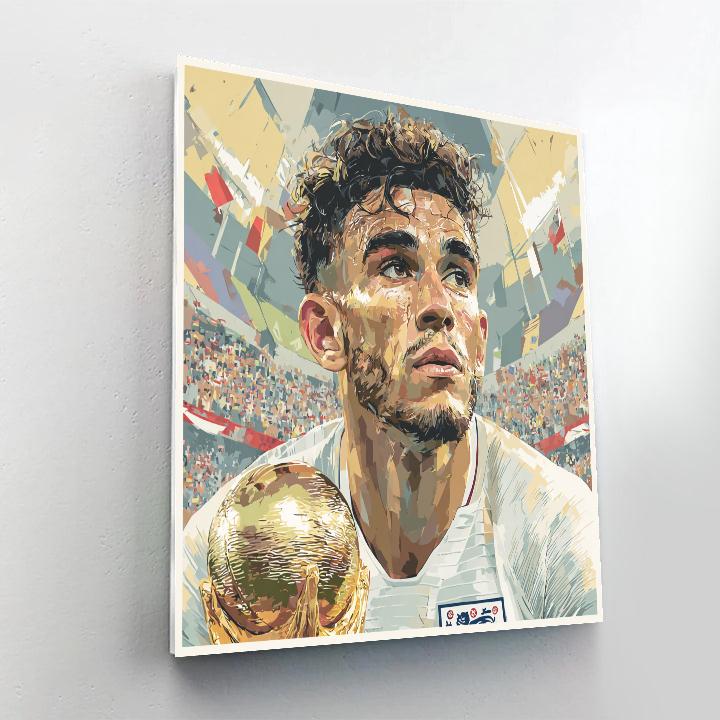 Bellingham Fifa 2026 Spotlight paint by numbers