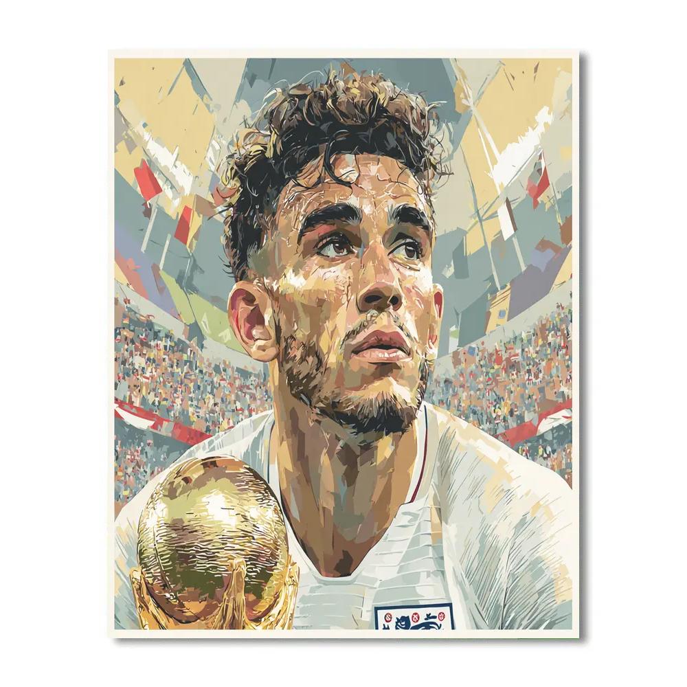 Bellingham Fifa 2026 Spotlight paint by numbers