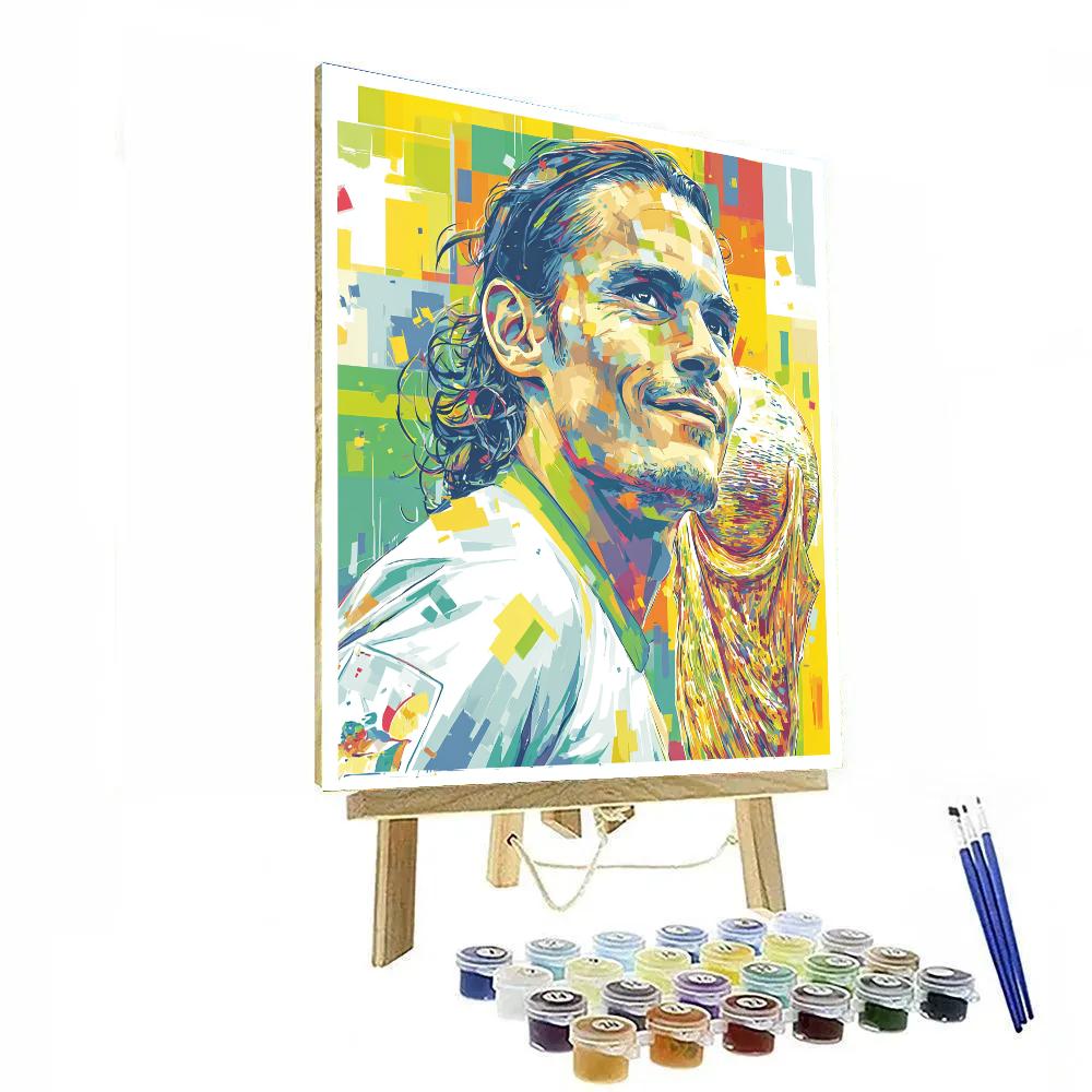 Ronaldinho Fifa 2026 Joy paint by numbers