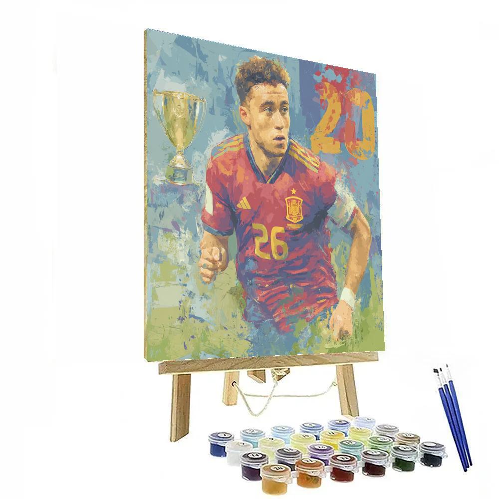 Yamal Fifa 2026 Rise paint by number