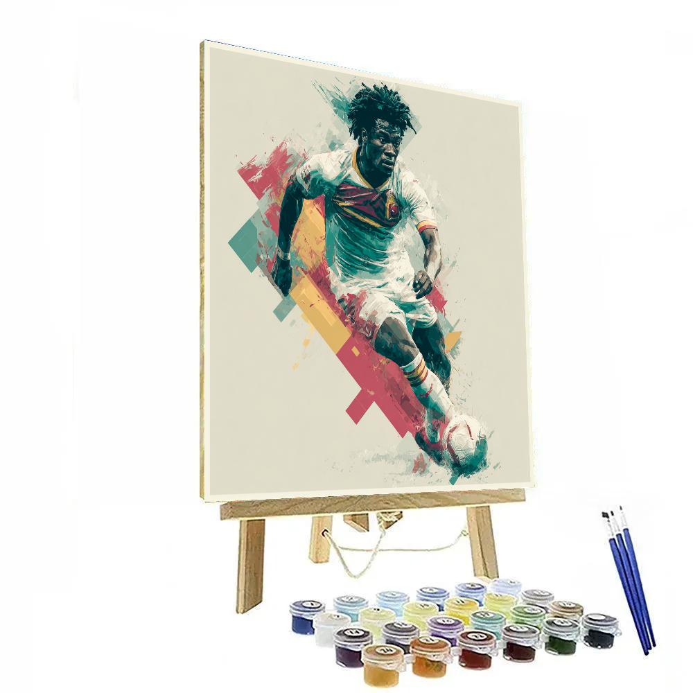 Kudus Fifa 2026 Pulse paint by number