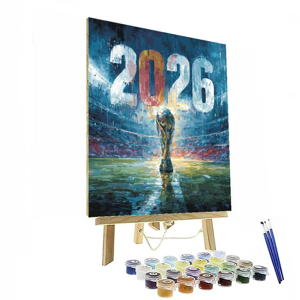 Seattle Fifa 2026 Rainlight Painting by numbers kit