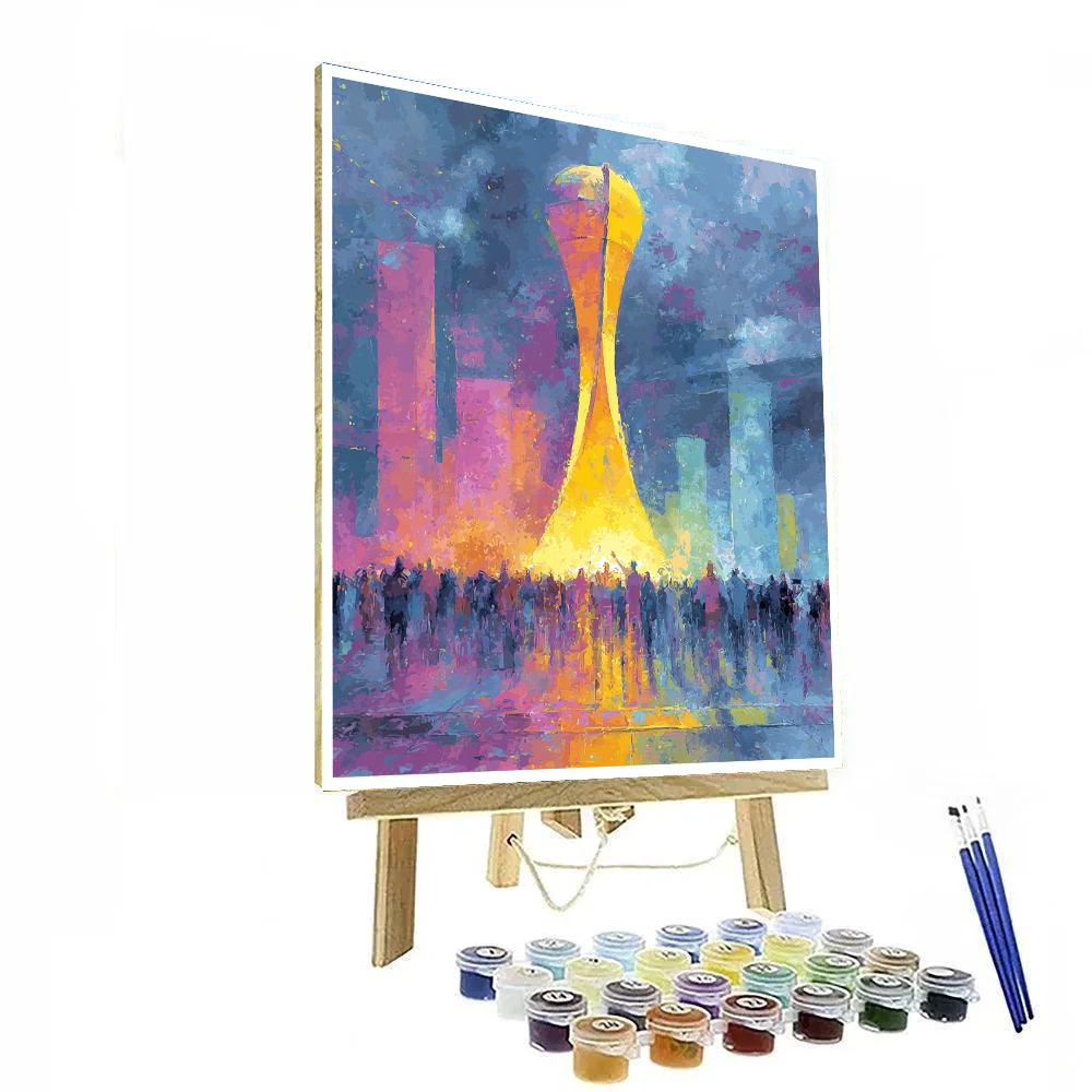 Fifa 2026 Opening Match paint by numbers