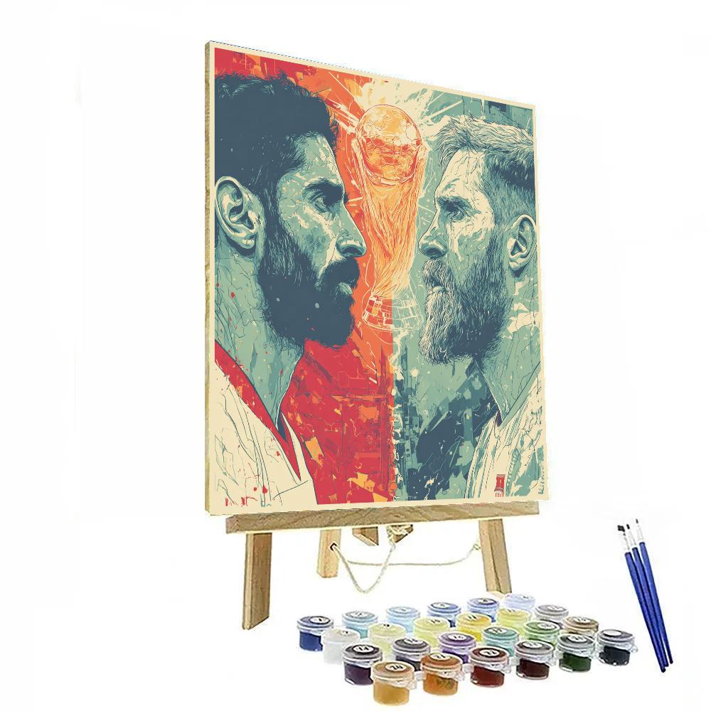Fifa 2026 Morocco Vs Scotland paint by color