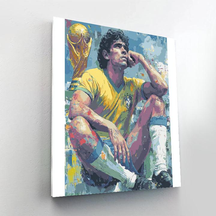 Ronaldinho Fifa 2026 Joy painting number kit