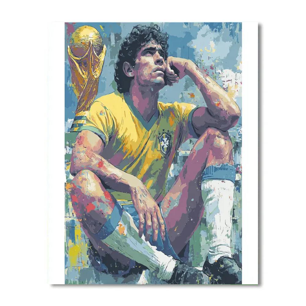 Ronaldinho Fifa 2026 Joy painting number kit