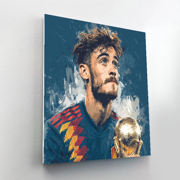 Fifa 2026 Yamal Rise Numbered painting kits