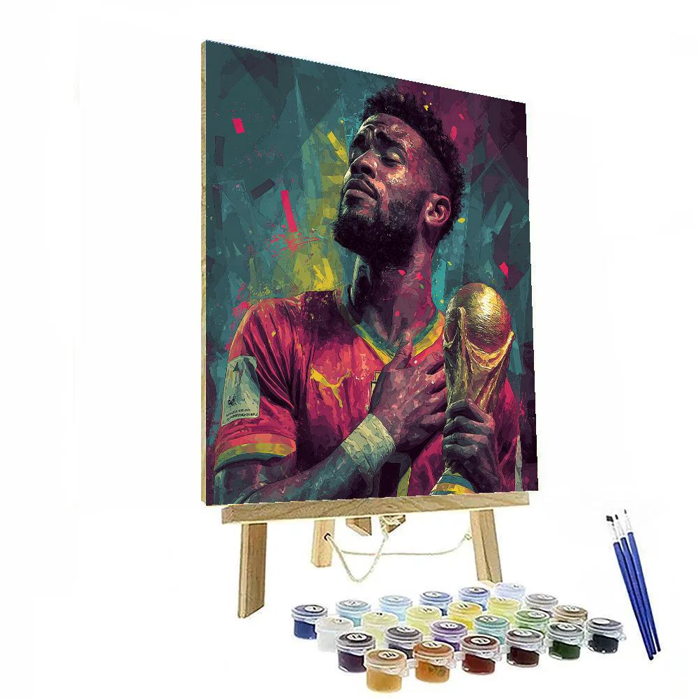 Kudus Fifa 2026 Pulse Painting by numbers kit