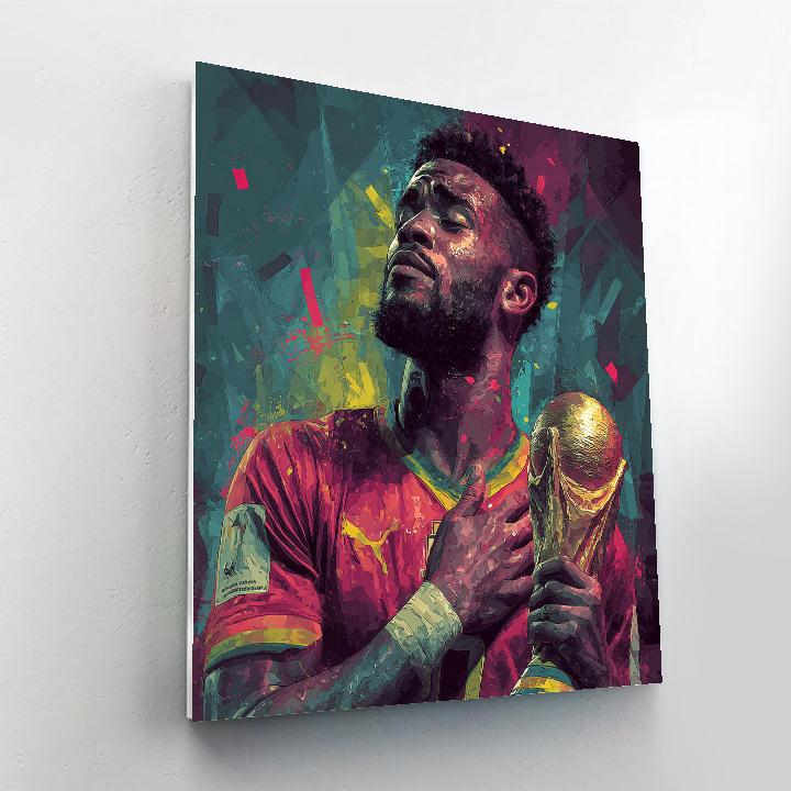 Kudus Fifa 2026 Pulse Painting by numbers kit