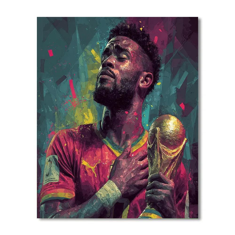 Kudus Fifa 2026 Pulse Painting by numbers kit